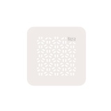 Cut out image of the Roca Terran-N Mosaic White Drain Cover